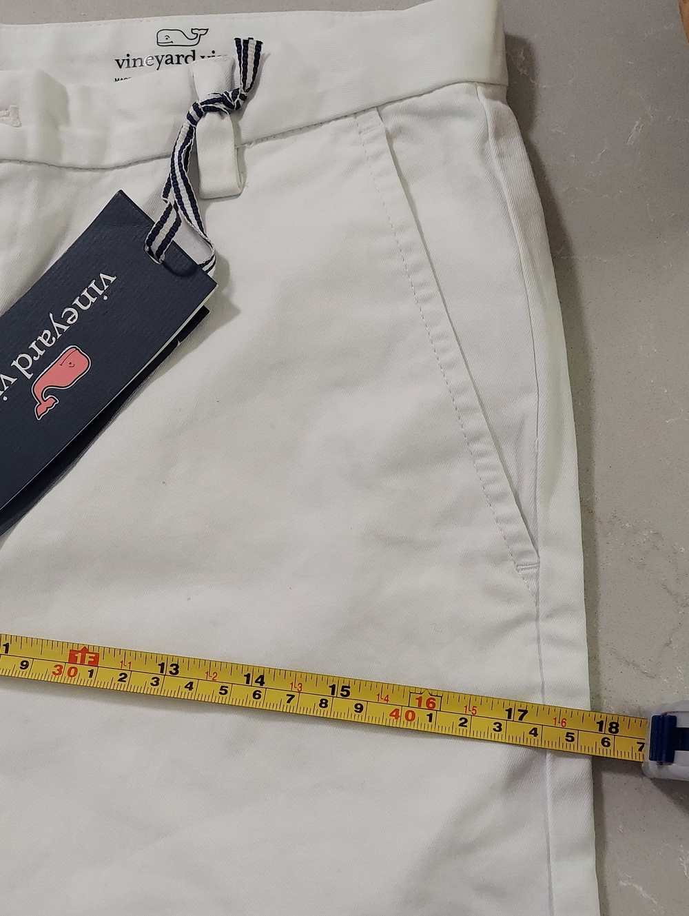 Vineyard Vines Shorts, New! Size 6, White Breakers, Cotton - Picture 9 of 13